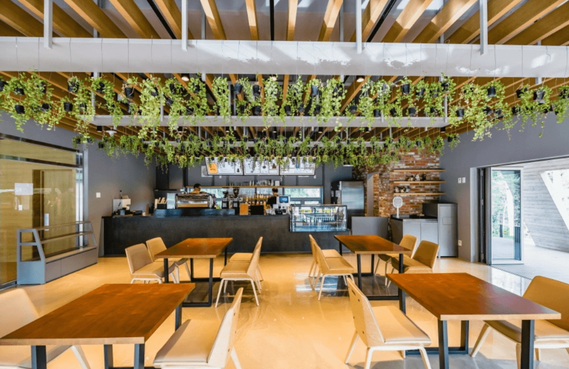 강아지 숲 내부모습