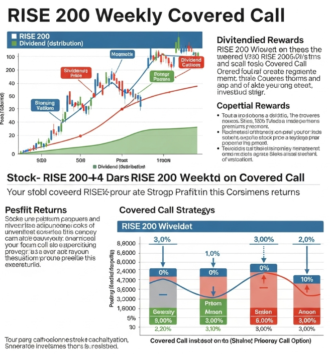 RISE 200위클리커버드콜 주가 배당금(분배금) 및 투자포인트 알아보기