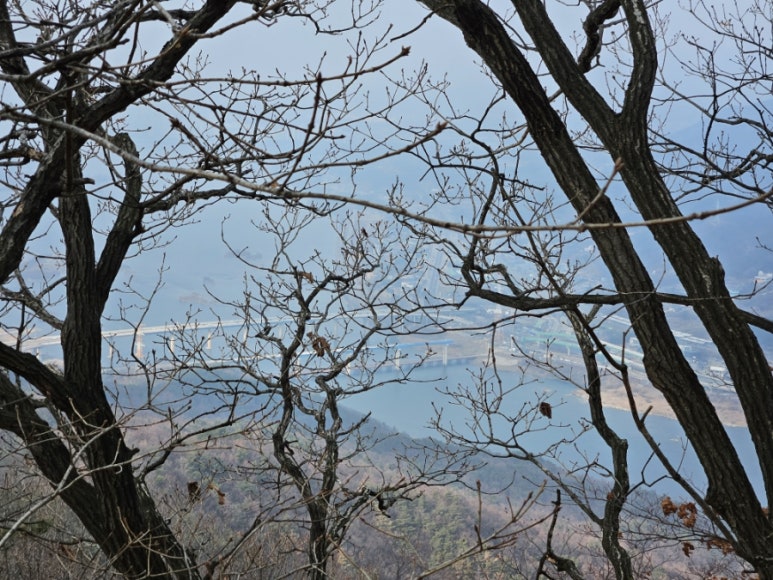 검단산에서 바라본 풍경