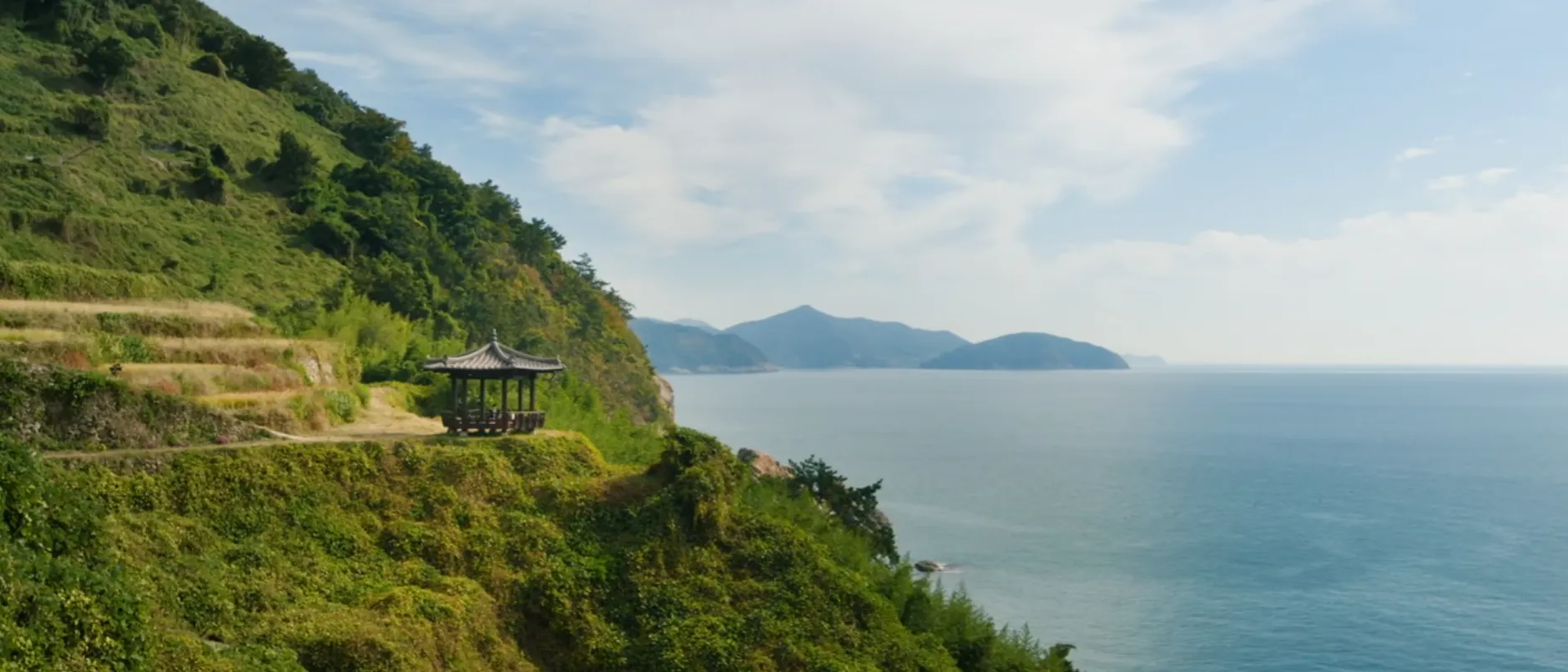 정년이 드라마 촬영지 가천 다랭이 마을 정자