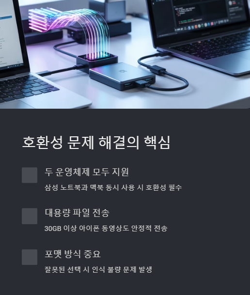 호환성 문제 해결의 핵심