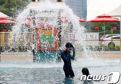 살곶이 물놀이장