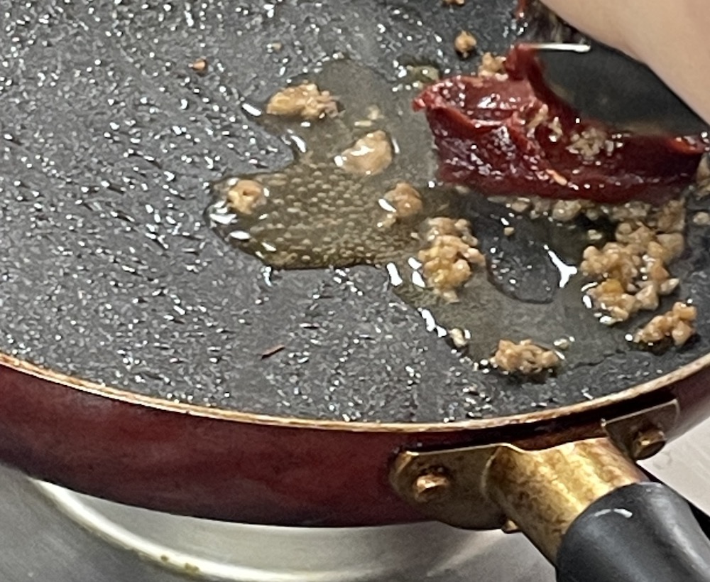 한식조리기능사 실기시험 준비 - 비빔밥 - 약고추장 볶기