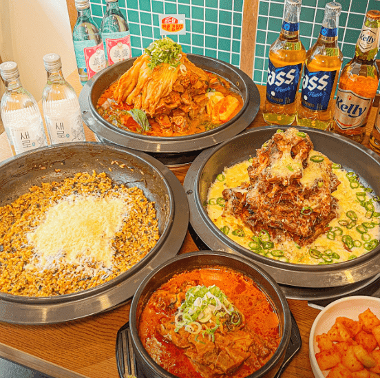 합정 맛집 '인생감자탕' 음식