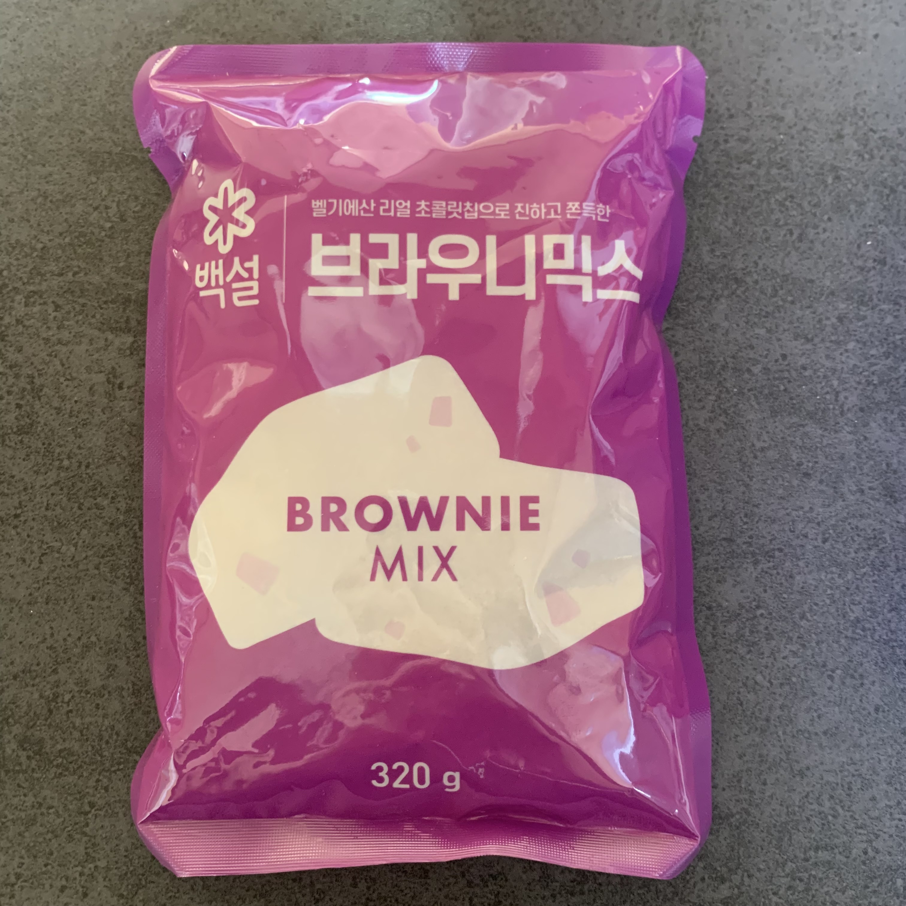 백설 브라우니 가루