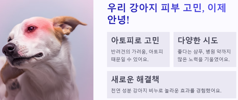 강아지 아토피
