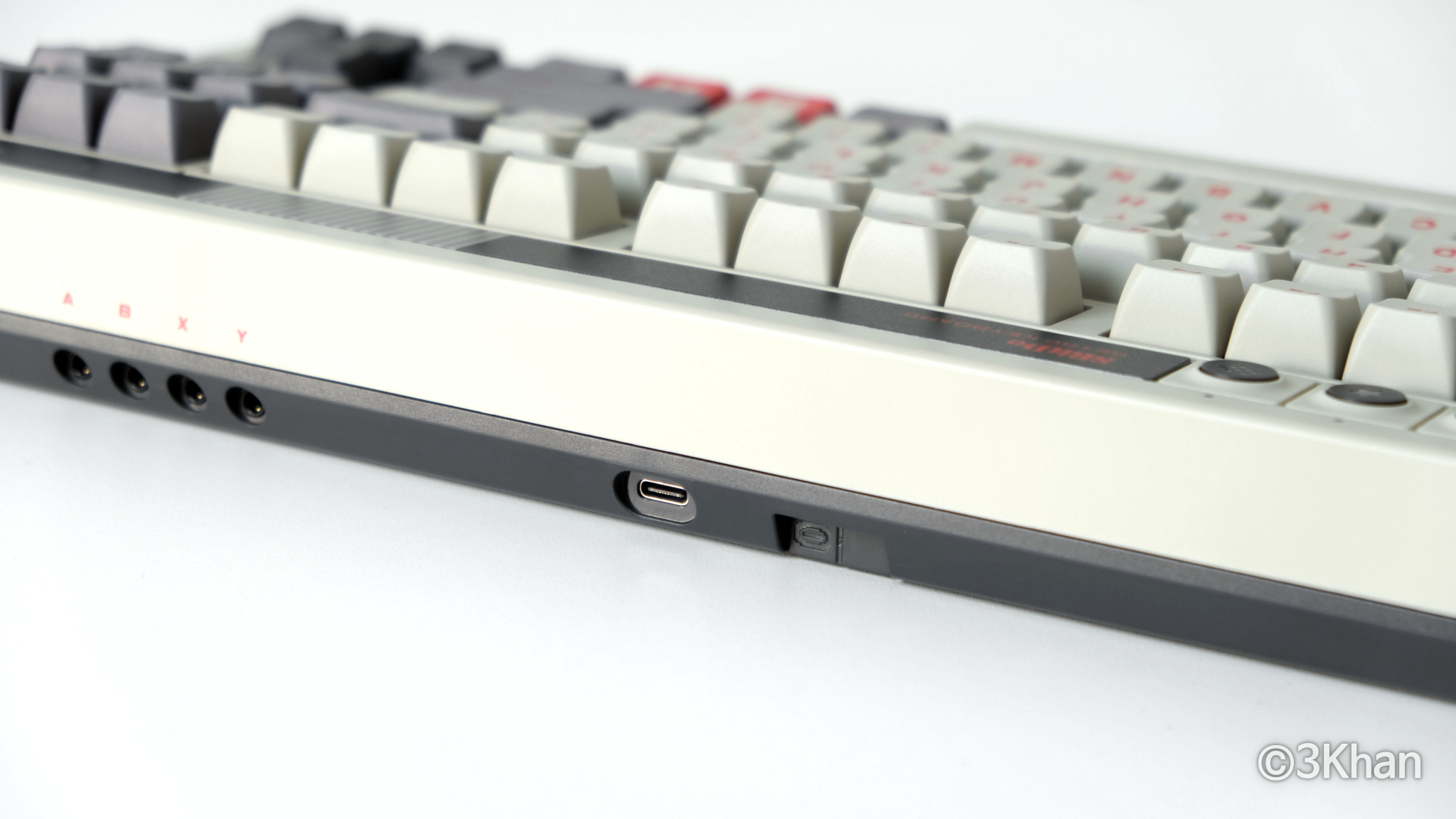 기계식 레트로 키보드 유선 C타입