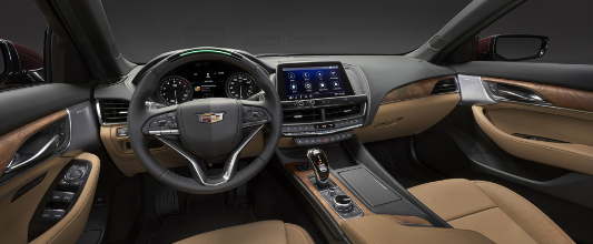 캐딜락 CT5 내부 디자인