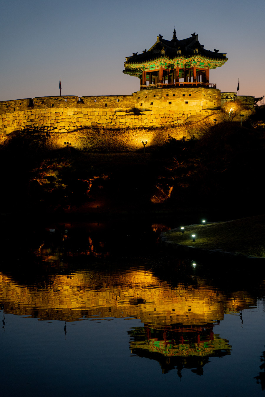 방화수류정 야경