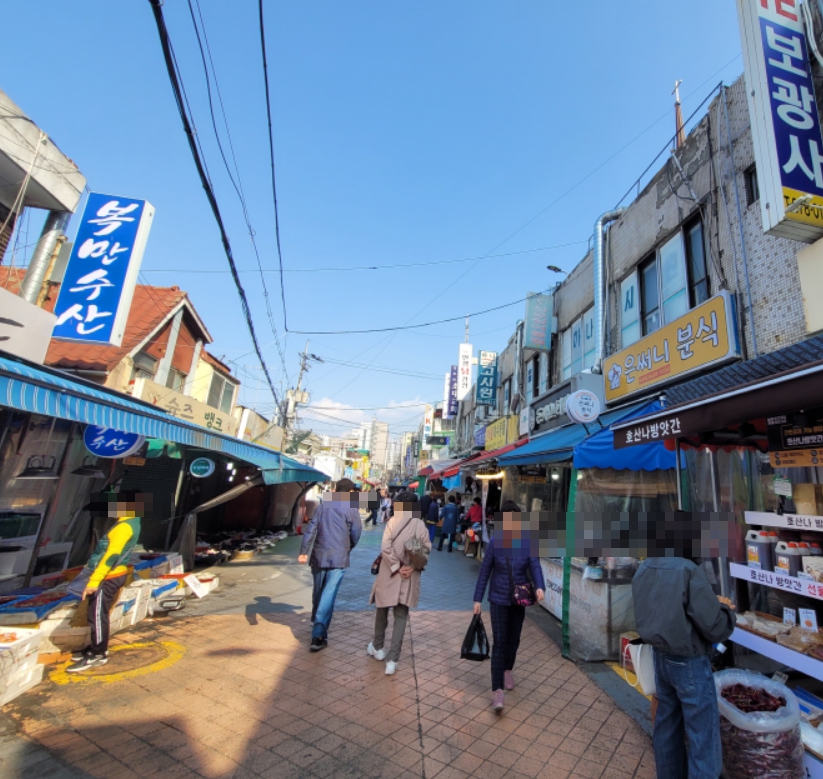 전통시장 거리