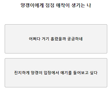 테스트잇 양갱 성격 테스트