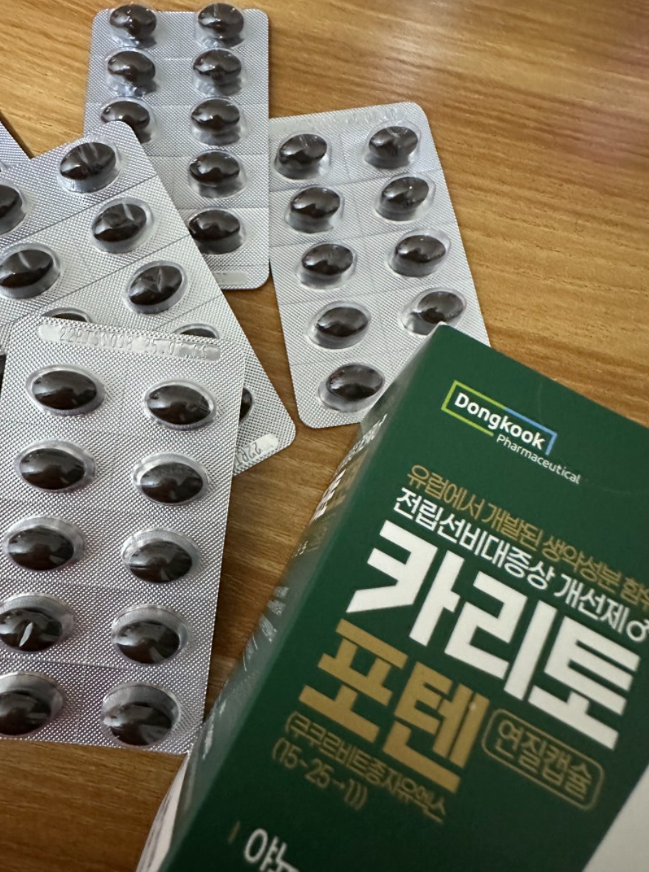 카리토포텐 내돈내산 후기