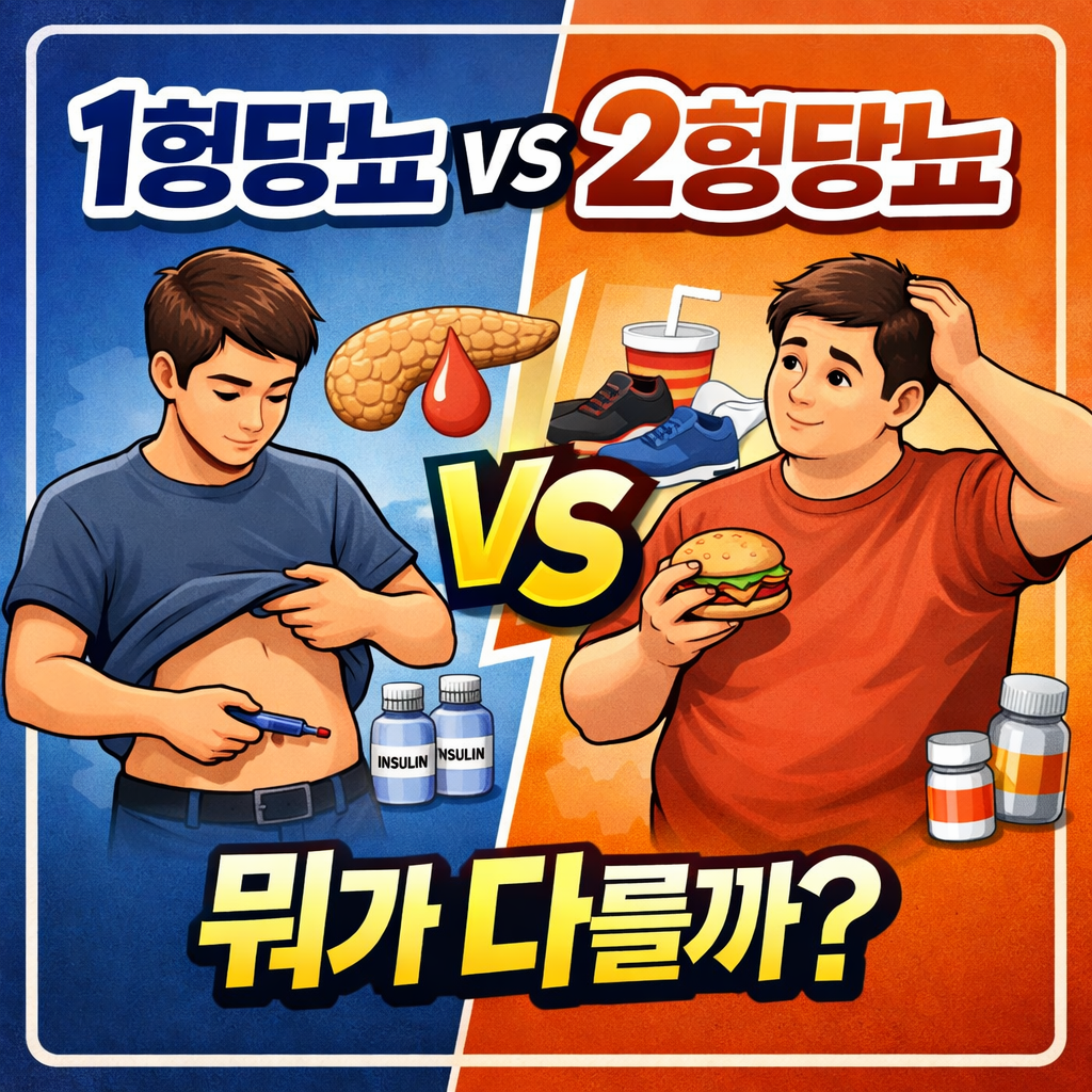 1형당뇨 2형당뇨