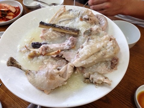 성북동 누룽지 백숙