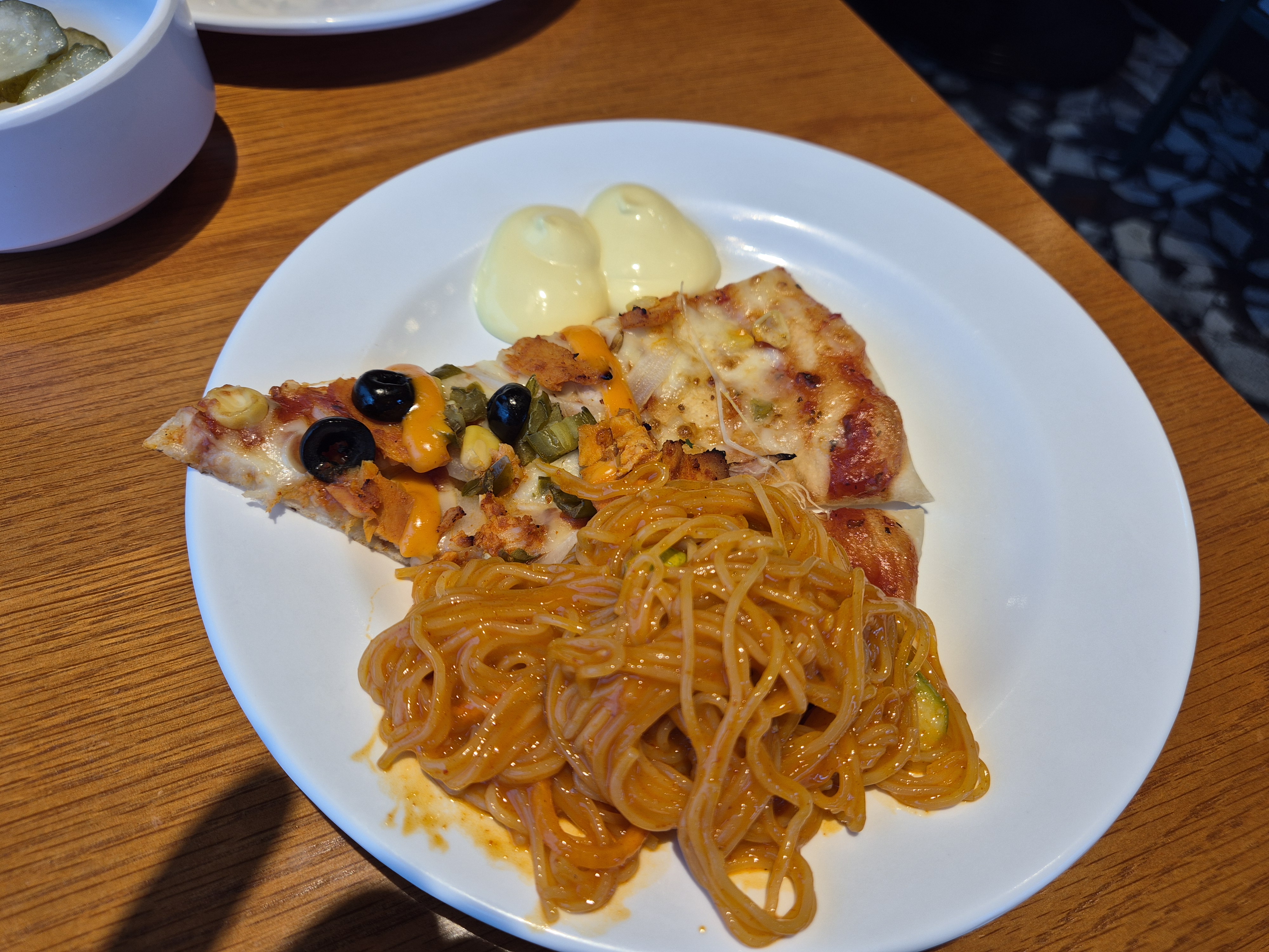 대전 피자몰 두번째 접시