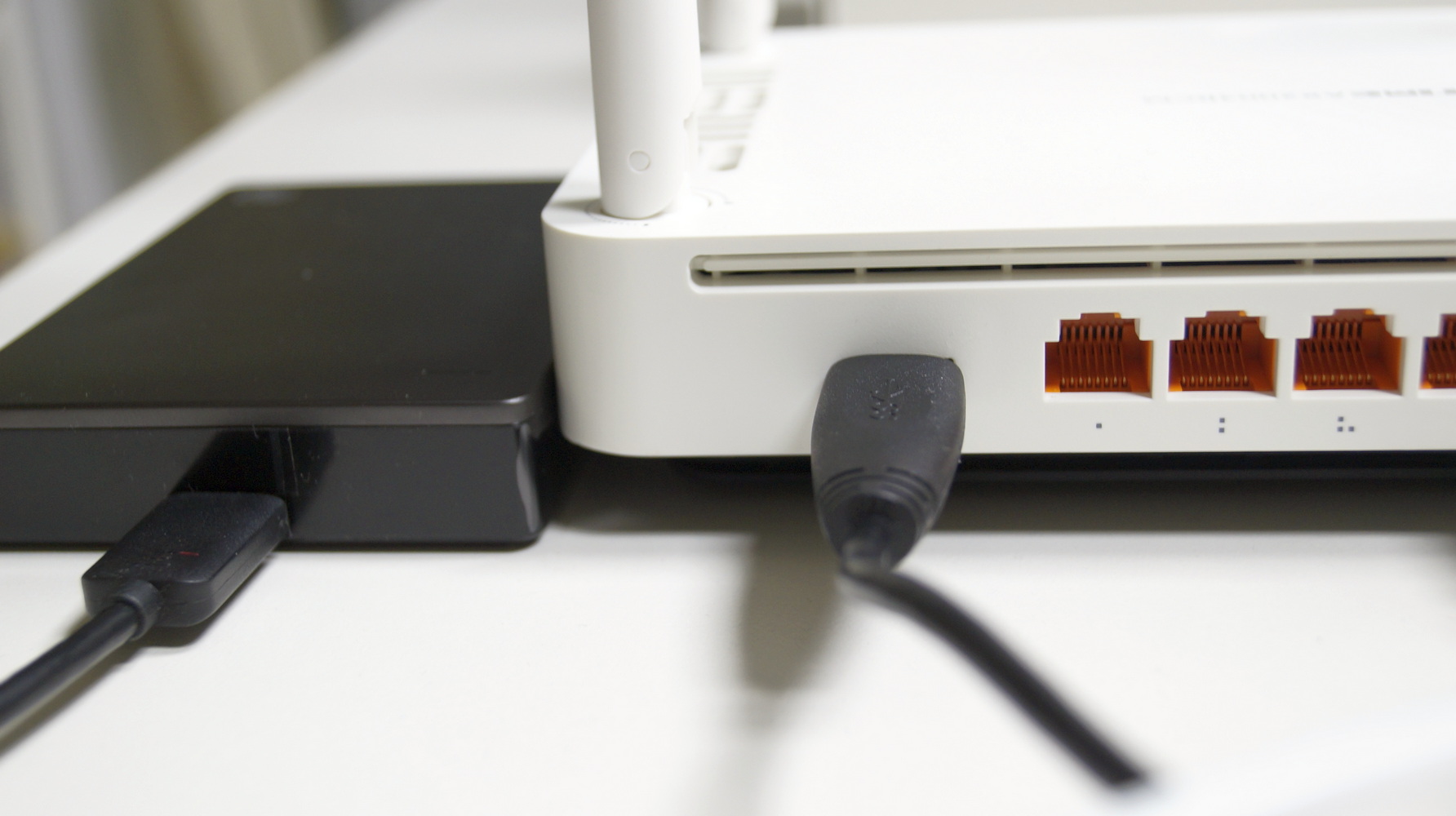 USB 외장디스크 연결