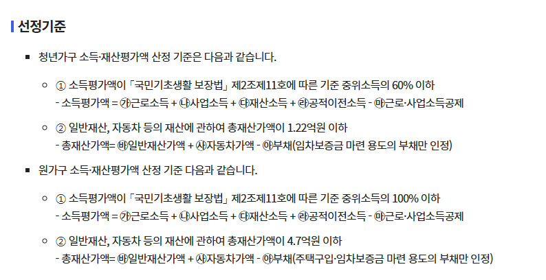 청년월세 한시 특별지원
