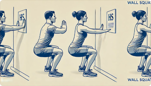 벽 스쿼트