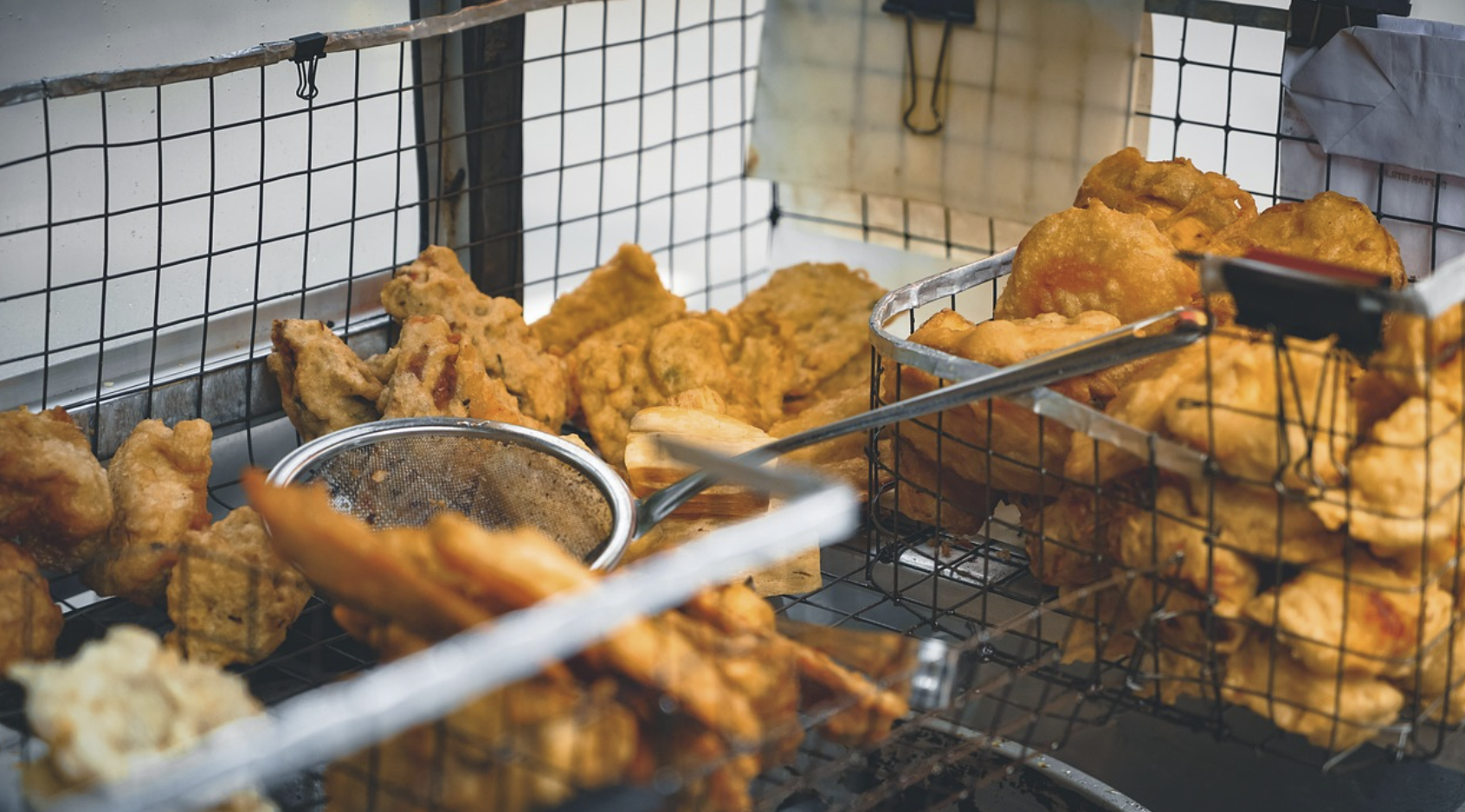 기름에 튀긴 음식