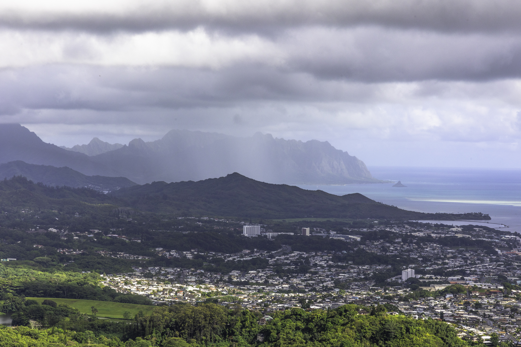 하와이 바람산 전망대