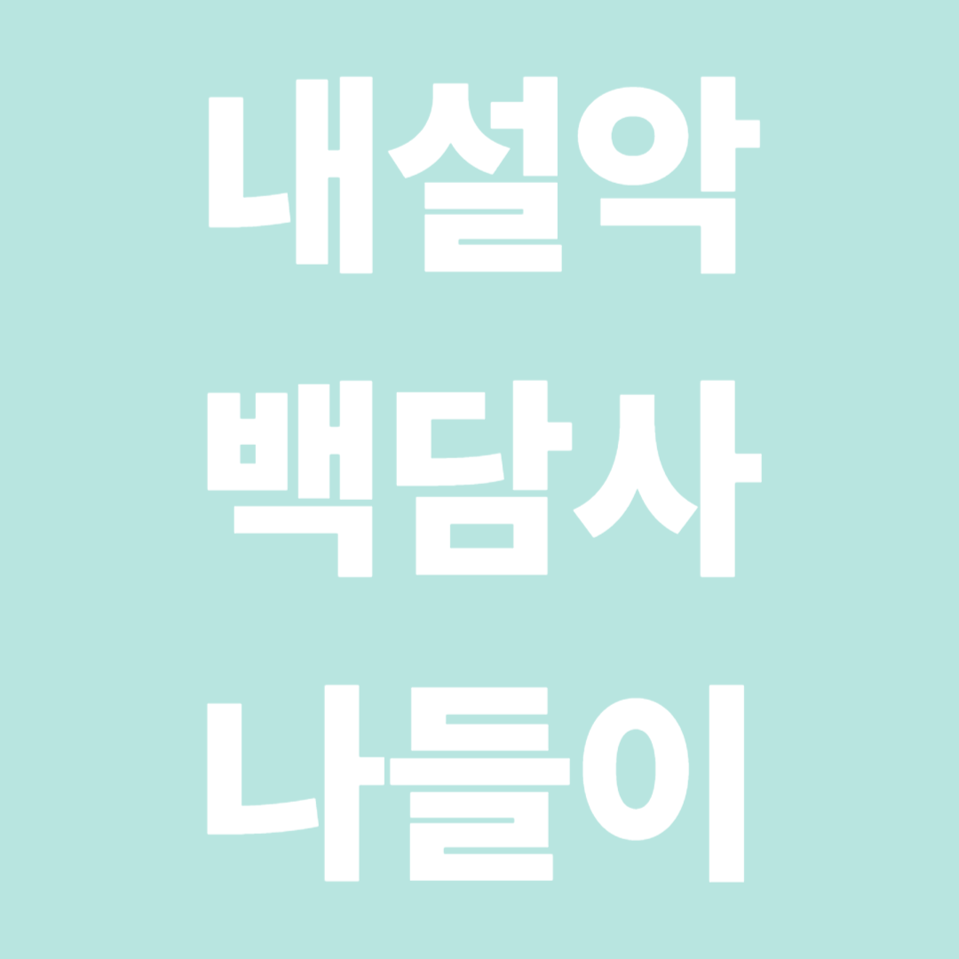 내설악 단풍 절경 속 힐링 사찰, 주말 나들이 명소