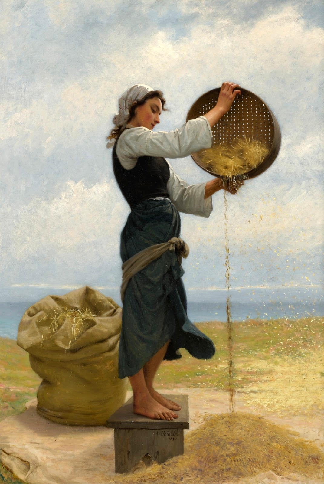 알프레드 길루(Alfred Guillou), 프랑스, 화가, 1844-1926