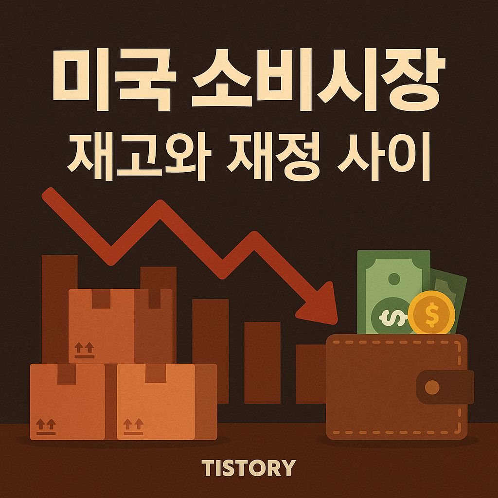 미국 소비시장: 재고와 재정 사이