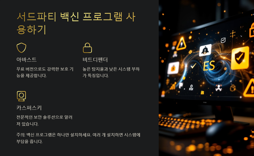 윈도우11에서 바이러스 및 악성코드 제거하는 법