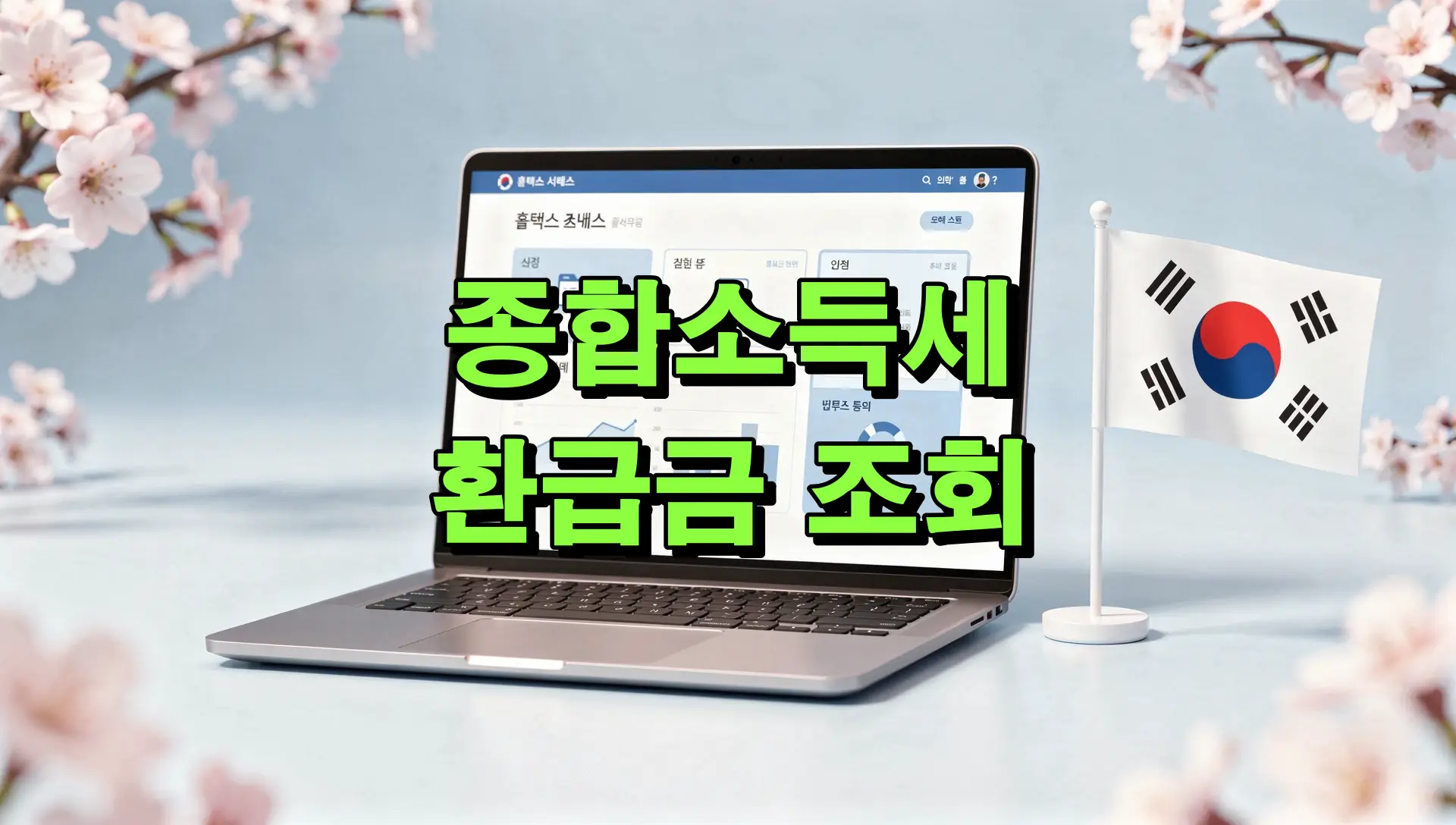종합소득세 환급금 조회