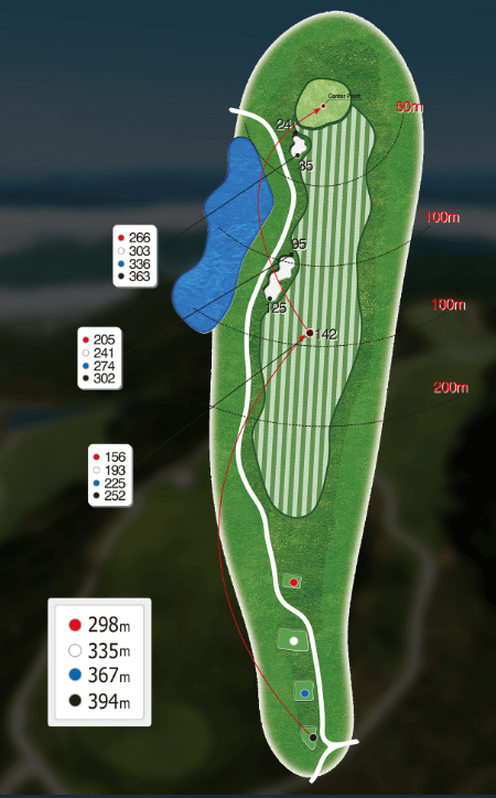 루나엑스 B코스 1홀