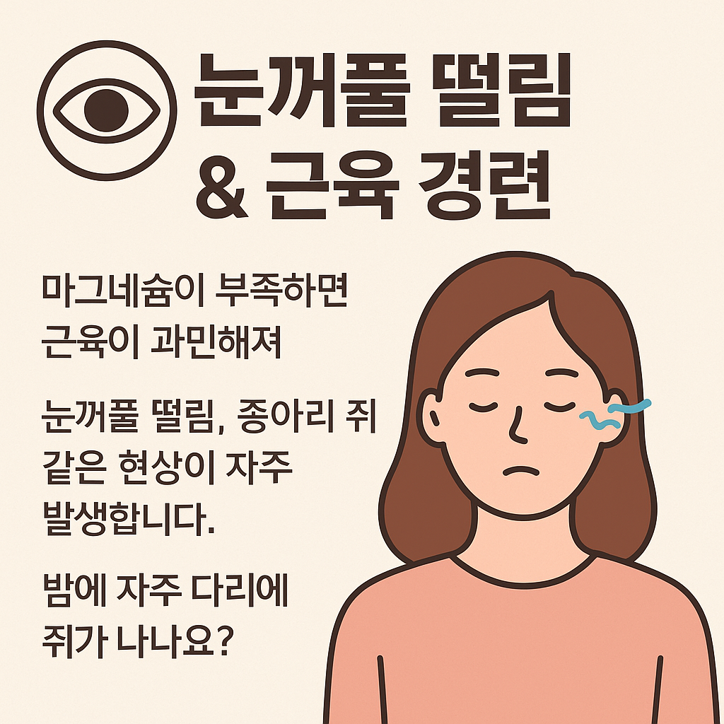 마그네슘 부족시 증상