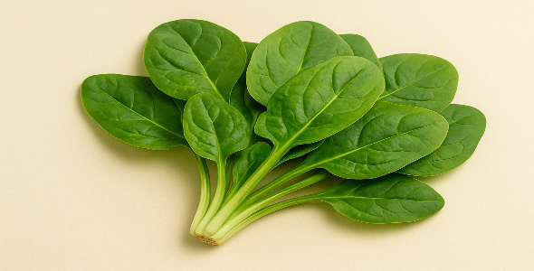 시금치 – 마그네슘과 질산염의 공급원