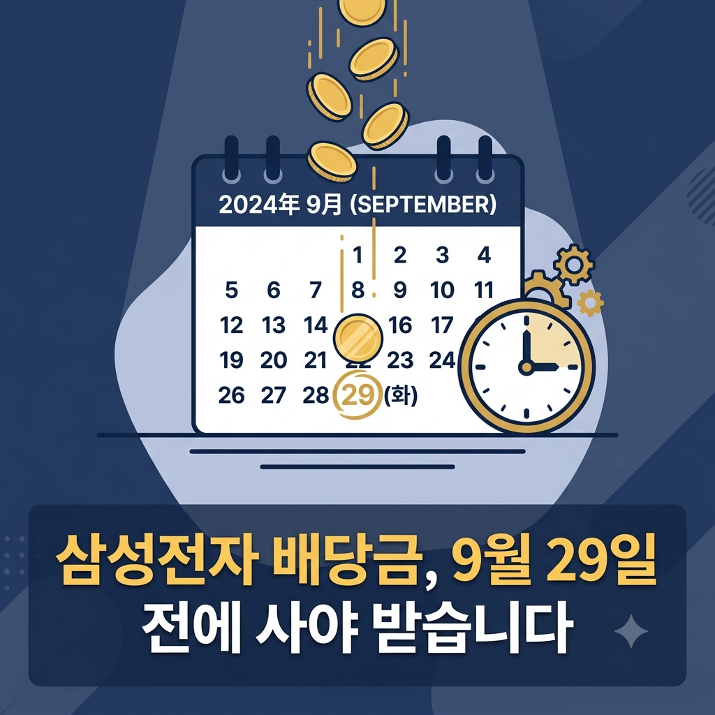 삼성전자 배당금 배당락일