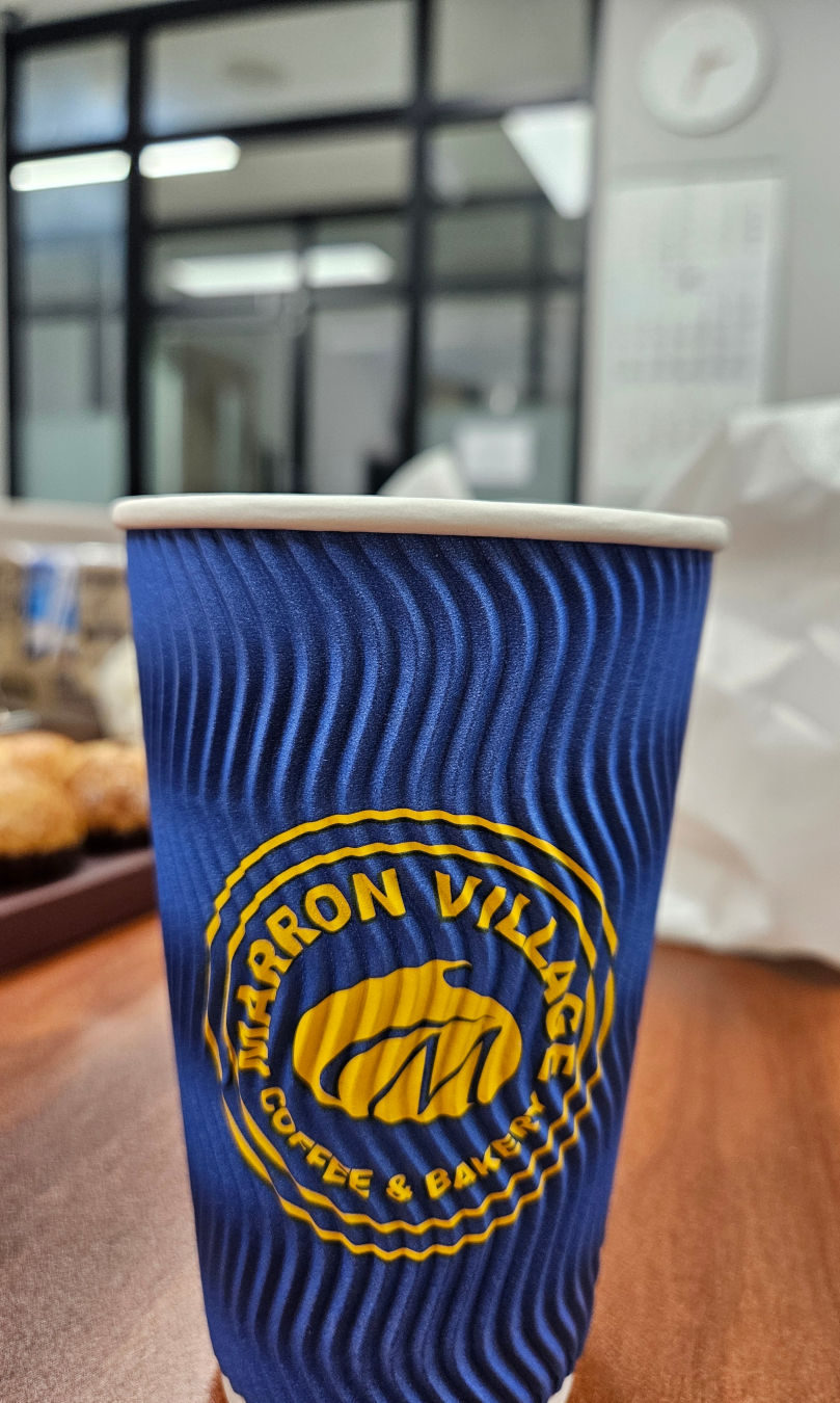 베이커리 밤마을 밤크림라떼