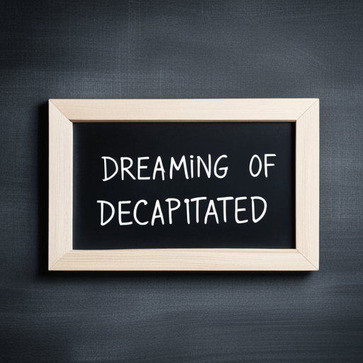 목 잘리는 꿈 해몽 해석