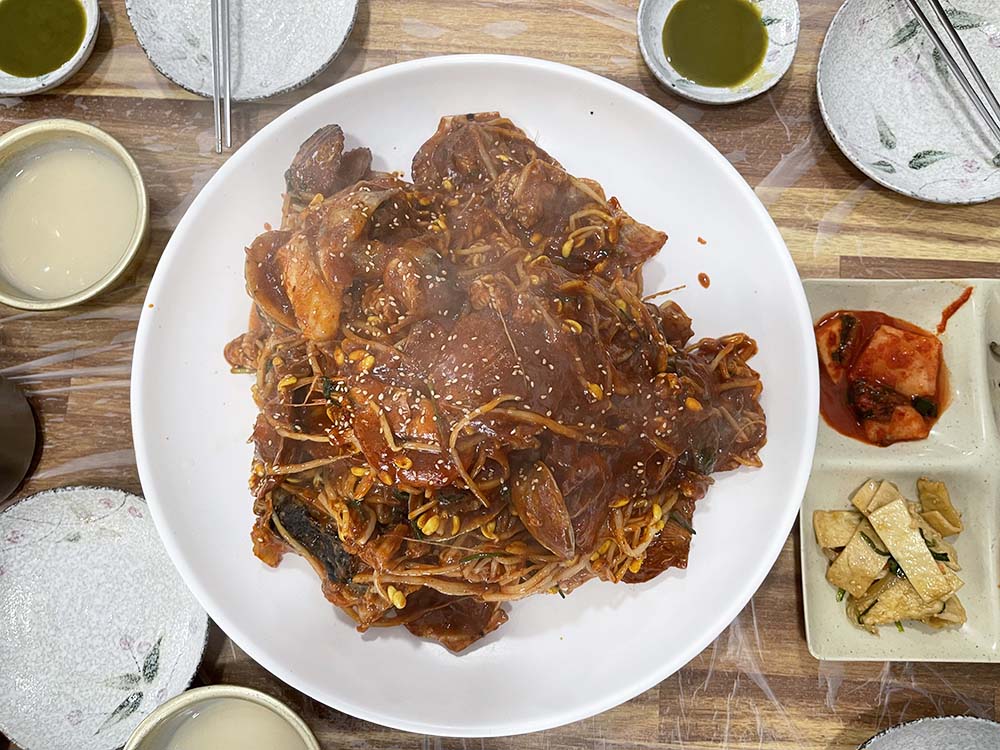 강화 교동해물찜 대 사이즈