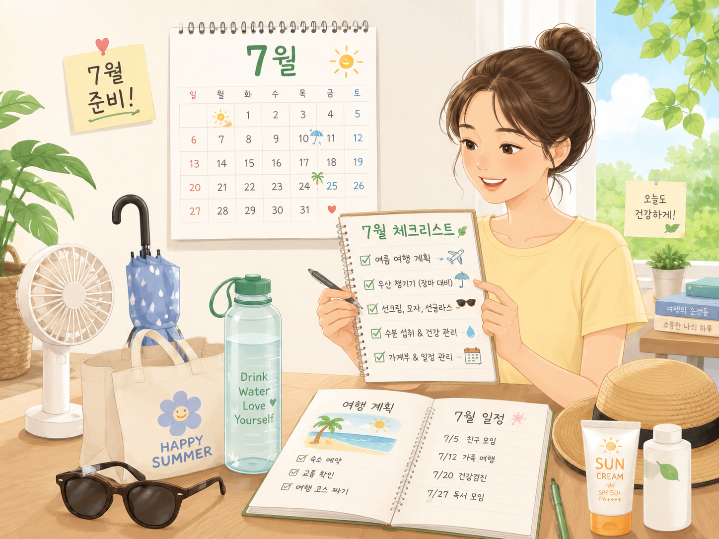 건강한 7월 준비