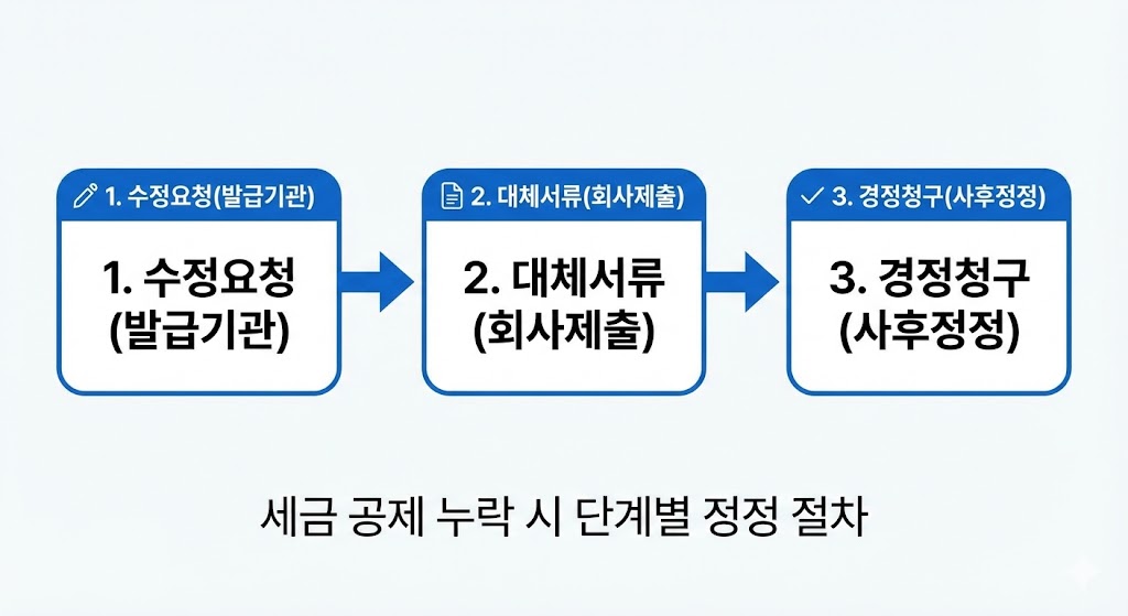 간소화 누락 자료 수정요청/대체서류 제출 방법(마감 임박 대응)
