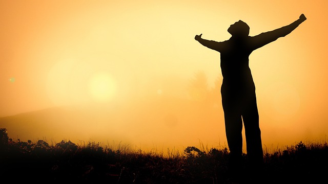 아침 개운함 사진