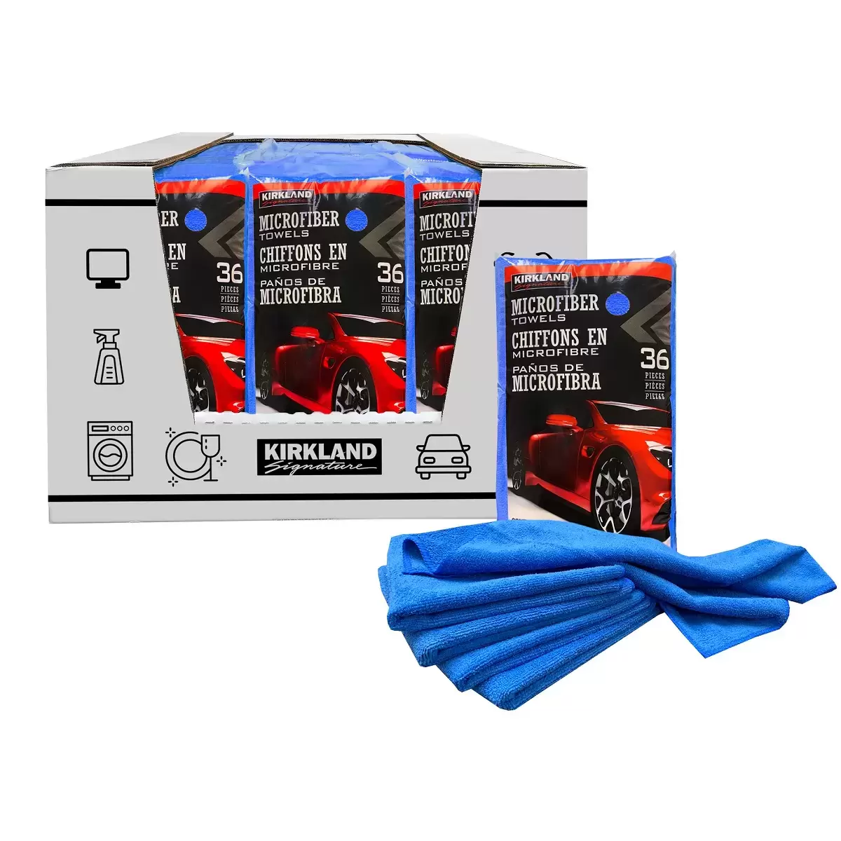 코스트코 커클랜드 다용도 타월 후기|세차·주방 청소 모두 가능한 극세사 타월 추천