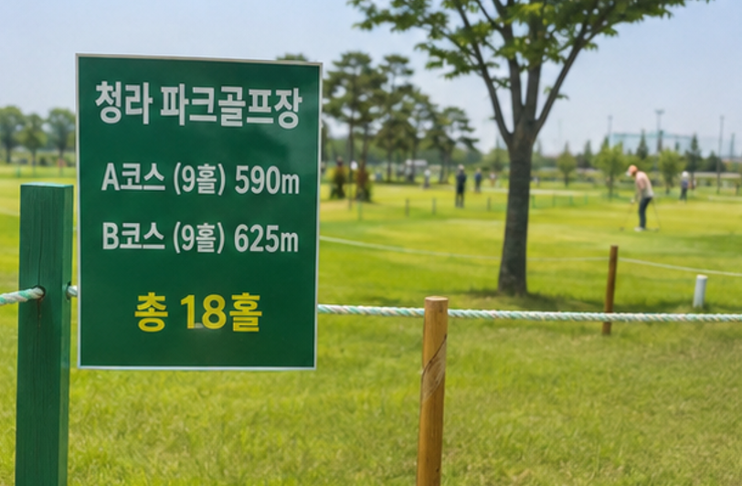 인천시민 전용 18홀 구장, 청라 파크골프장 예약 꿀팁 및 이용방법 총정리 (위치, 요금, 주차)