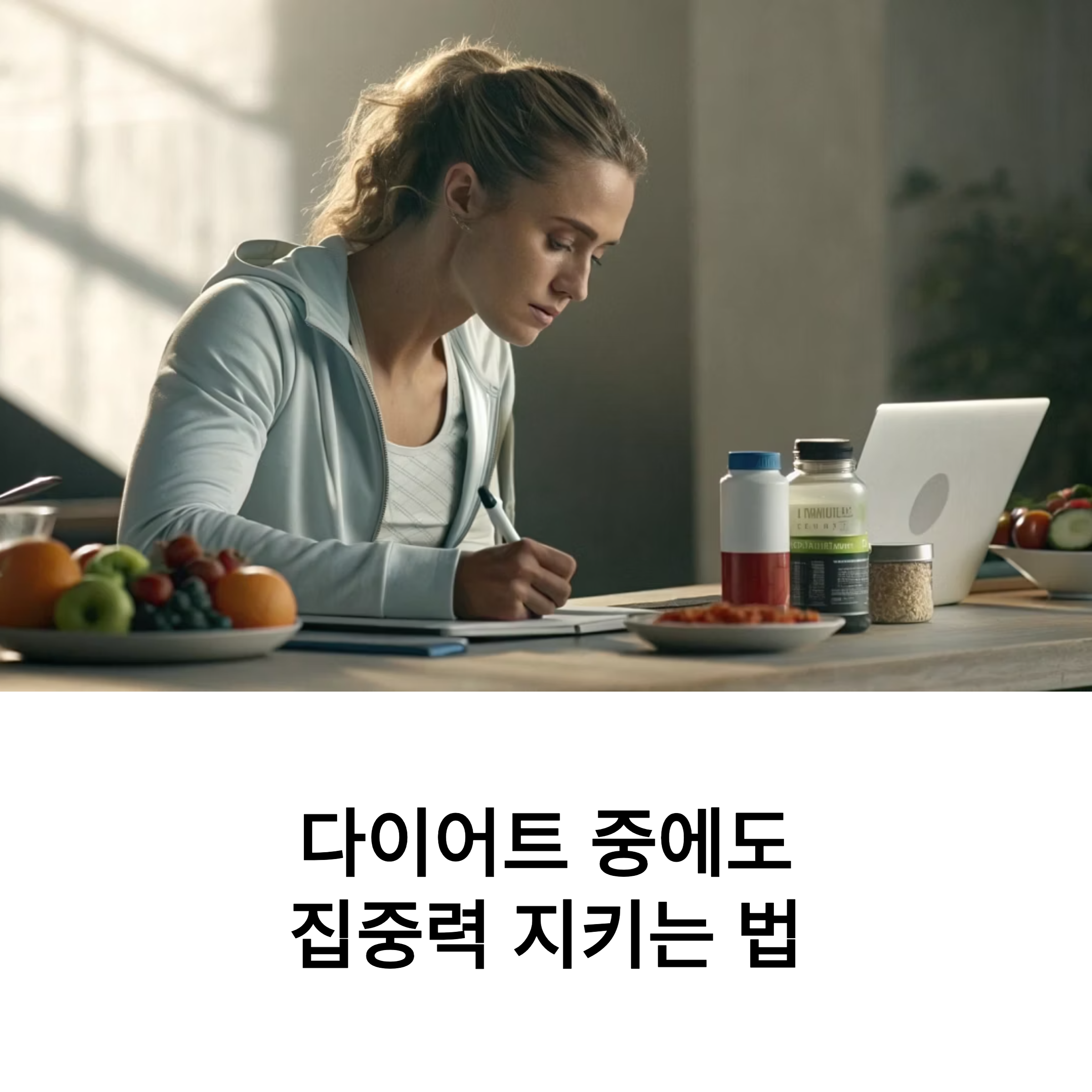 집중력을 유지하는 영양제