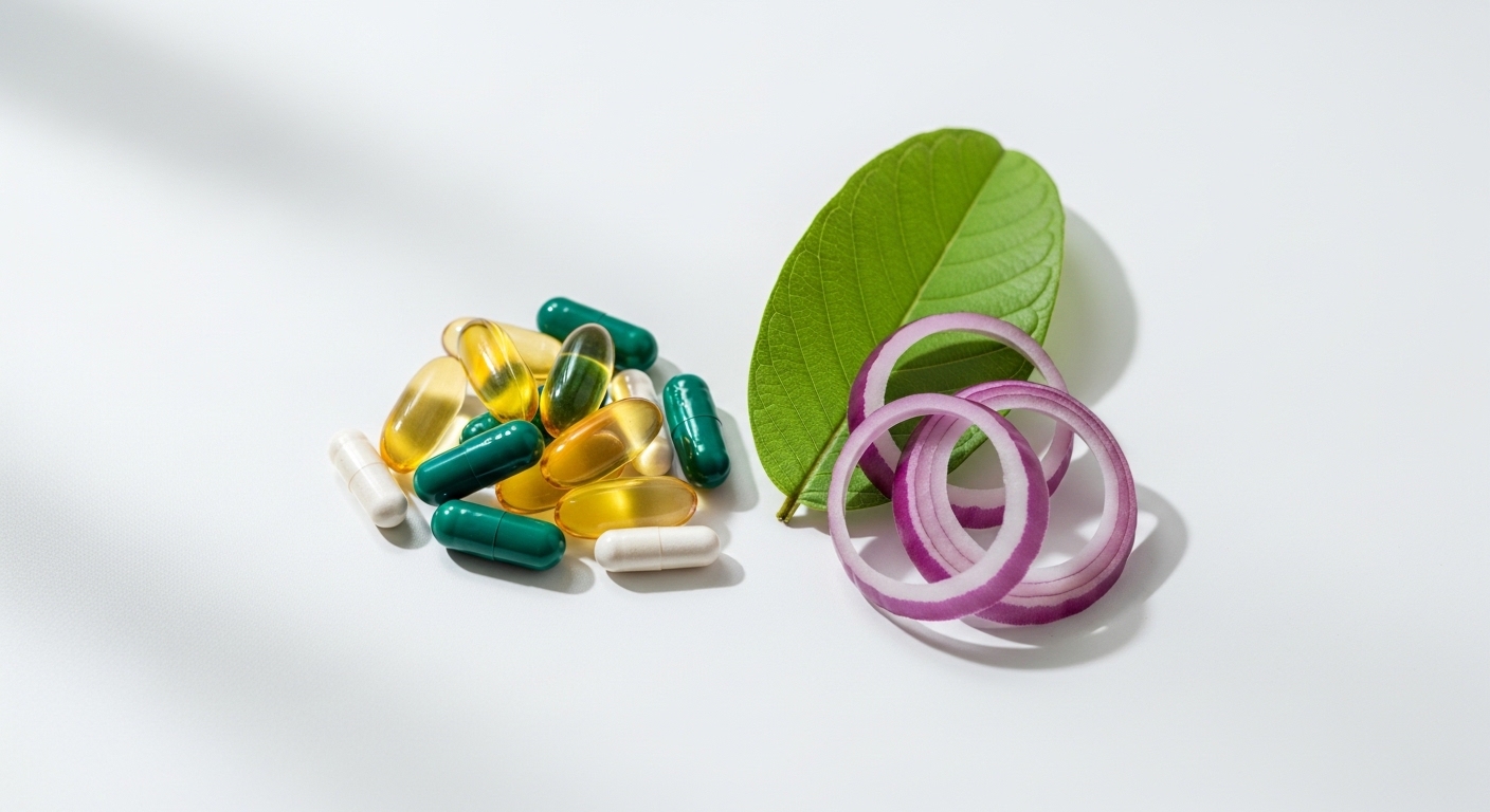 퀘르세틴효능부작용비염알레르기