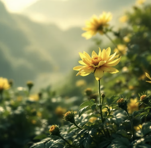 들국화 꽃말과 색상별 의미