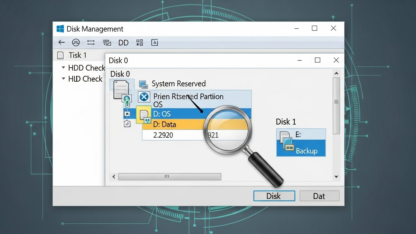 컴퓨터 HDD 확인 방법 4가지