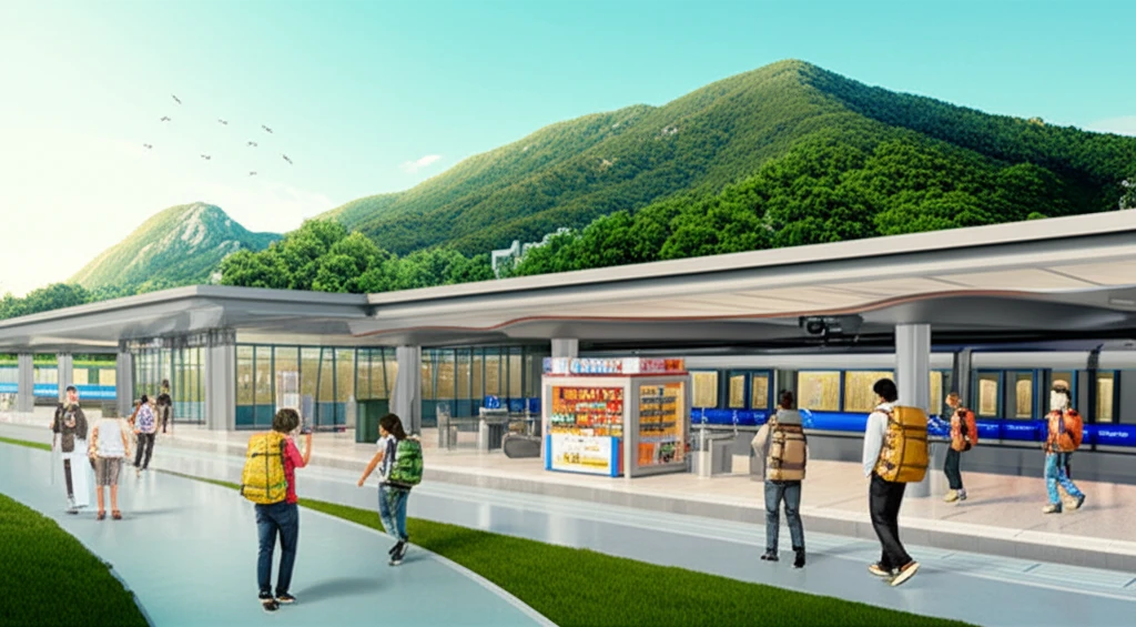 7호선 종점 장암역 열차 간격과 효율..