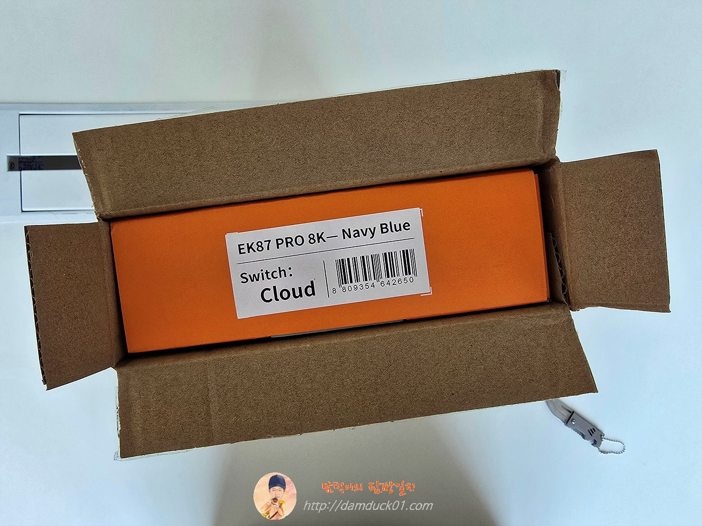 다얼유 EK87PRO 8K 유선 기계식 키보드