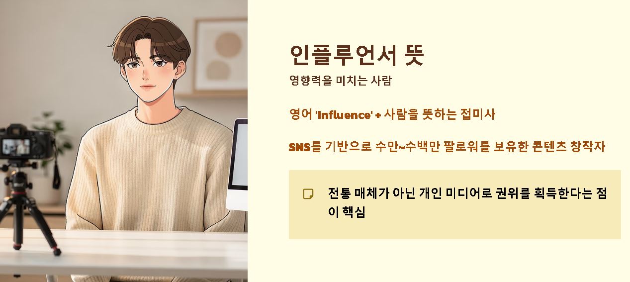 인플루언서 뜻
