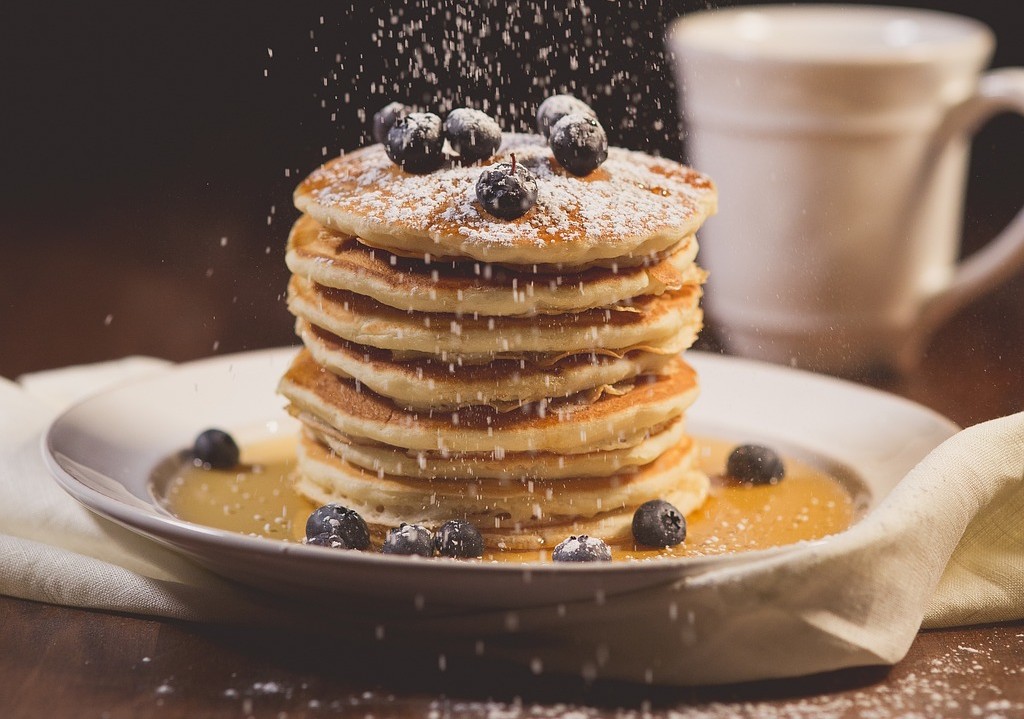 통밀팬케이크