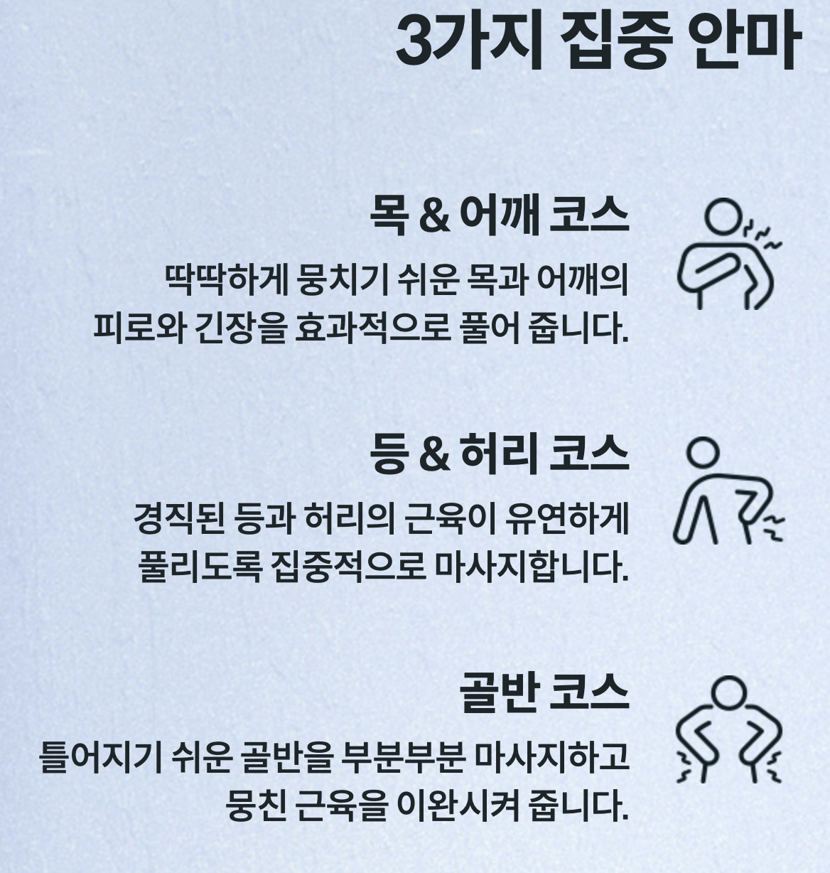 비렉스의 집중안마 모드